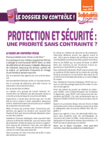 Le Dossier du Contrôle Fiscal N°45 : Protection et sécurité : une priorité sans contrainte ?